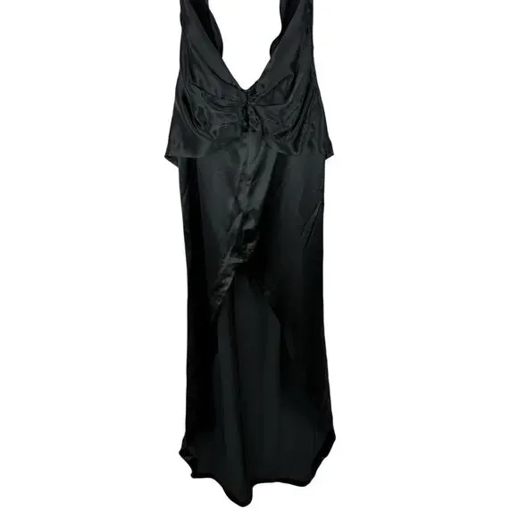 Retrofete Twist Front Pleated Dress Strapless Statement Evening Whimsigoth S